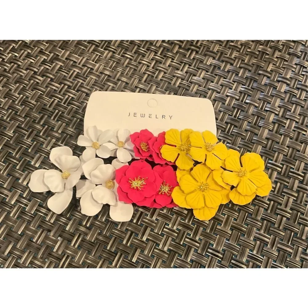 Variety Pack Flower Earrings